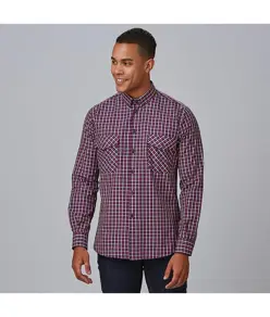 Camicia uomo slim fit quadri fausto Garys