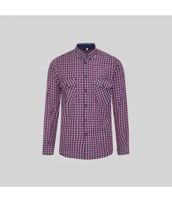 Camicia uomo slim fit quadri fausto Garys