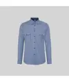 Camicia uomo slim fit quadri fausto Garys