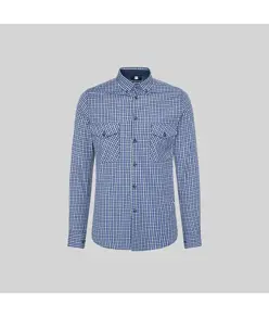Camicia uomo slim fit quadri fausto Garys