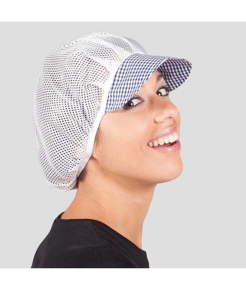 10 cappellini da donna rete visiera Garys, 200 gr/m²