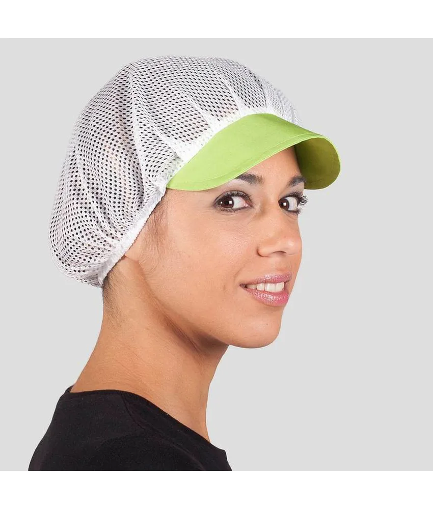 10 cappellini da donna rete visiera Garys, 200 gr/m²