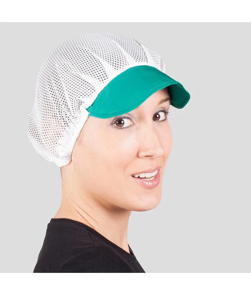 10 cappellini da donna rete visiera Garys, 200 gr/m²