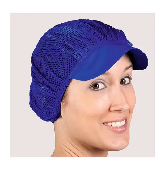 Cappellini donna rete e visiera colorato Garys