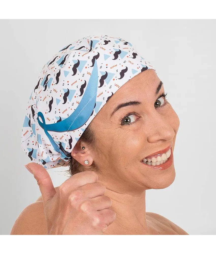 Cappellino chirurgo elastico con stampa Garys