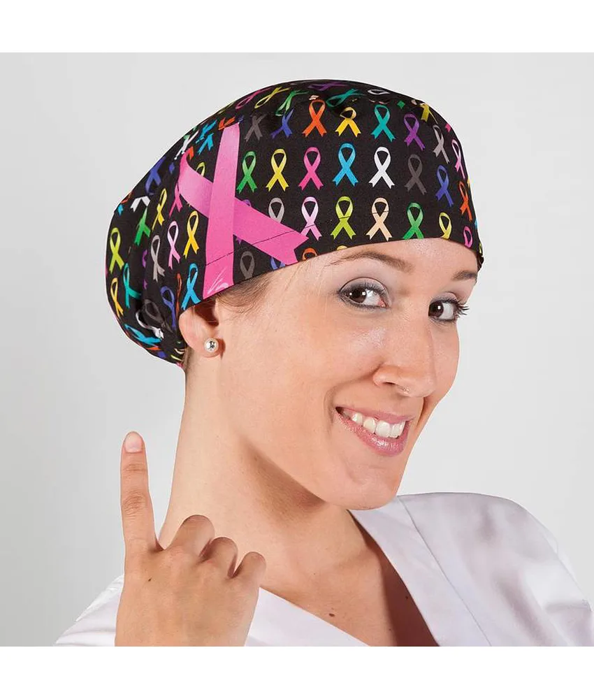 Cappellino chirurgo elastico con stampa Garys