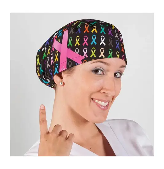 Cappellino chirurgo elastico con stampa Garys