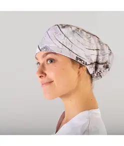 Cappellino chirurgo elastico tessuto riciclato Garys