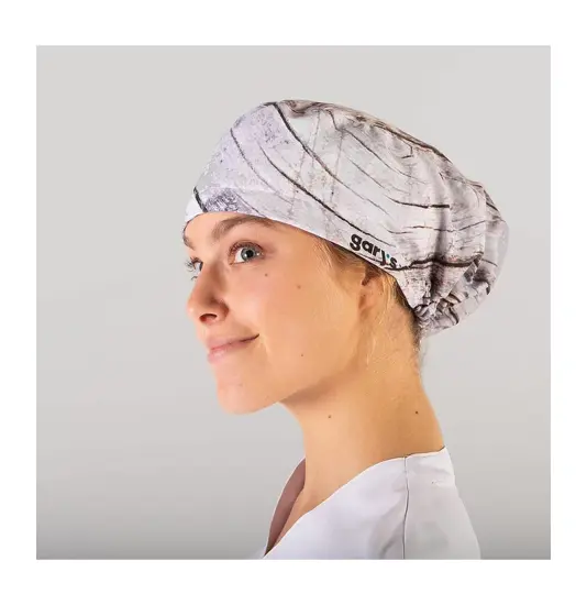 Cappellino chirurgo elastico tessuto riciclato Garys