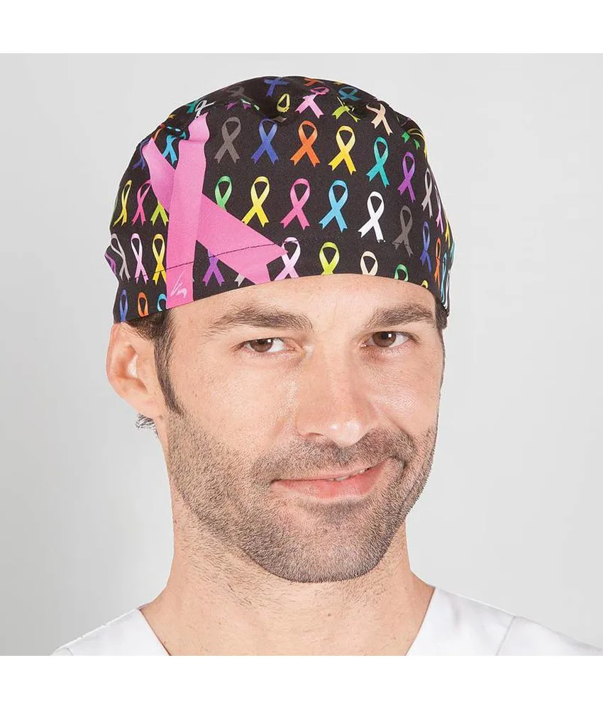 Cappellino chirurgo lacci con stampa Garys