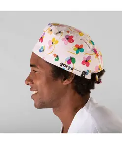 Cappellino chirurgo lacci con stampa Garys
