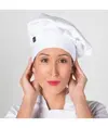 Cappellino gran chef bianco con velcro Garys