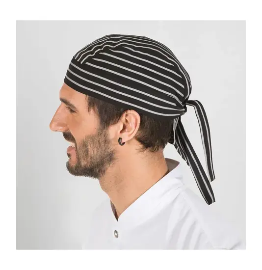 Cappellino pirata lucido/con stampa Garys