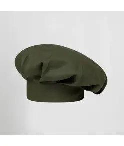 Cappello gran chef velcro sarga poliestere Garys