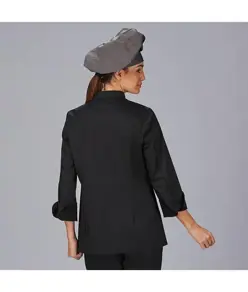 Cappello gran chef velcro sarga poliestere Garys