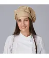 Cappello gran chef velcro sarga poliestere Garys