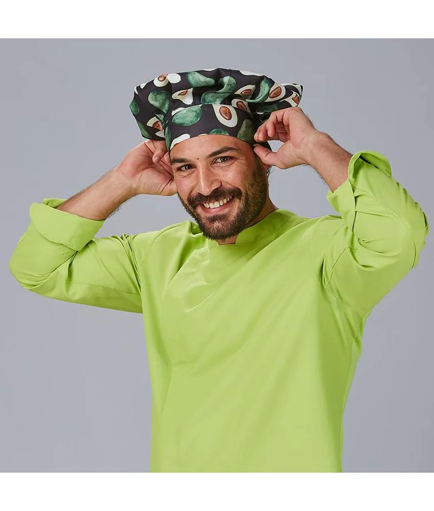 Cappello gran chef velcro stampa Garys