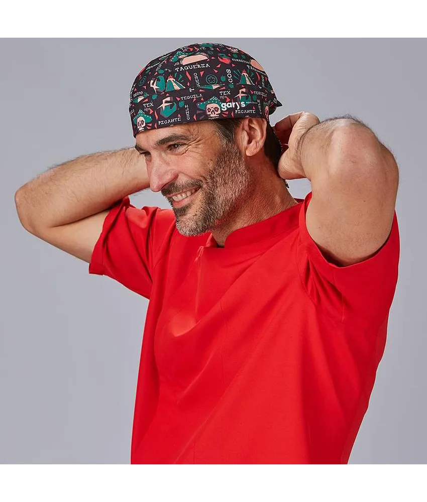 Cappello pirata microfibra stampa Garys