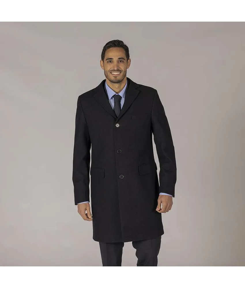 Cappotto da uomo Garys Mouflon, cappotto da uomo - lunghezza approssimativa: 98 cm