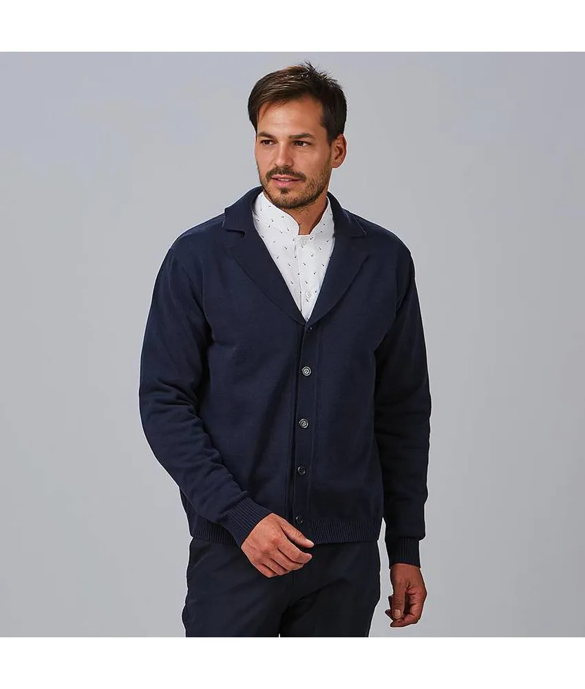 Cardigan colletto rever abbottonato uomo Garys