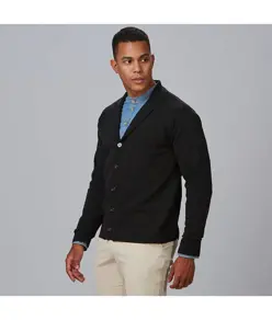 Cardigan colletto rever abbottonato uomo Garys