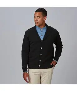 Cardigan colletto rever abbottonato uomo Garys