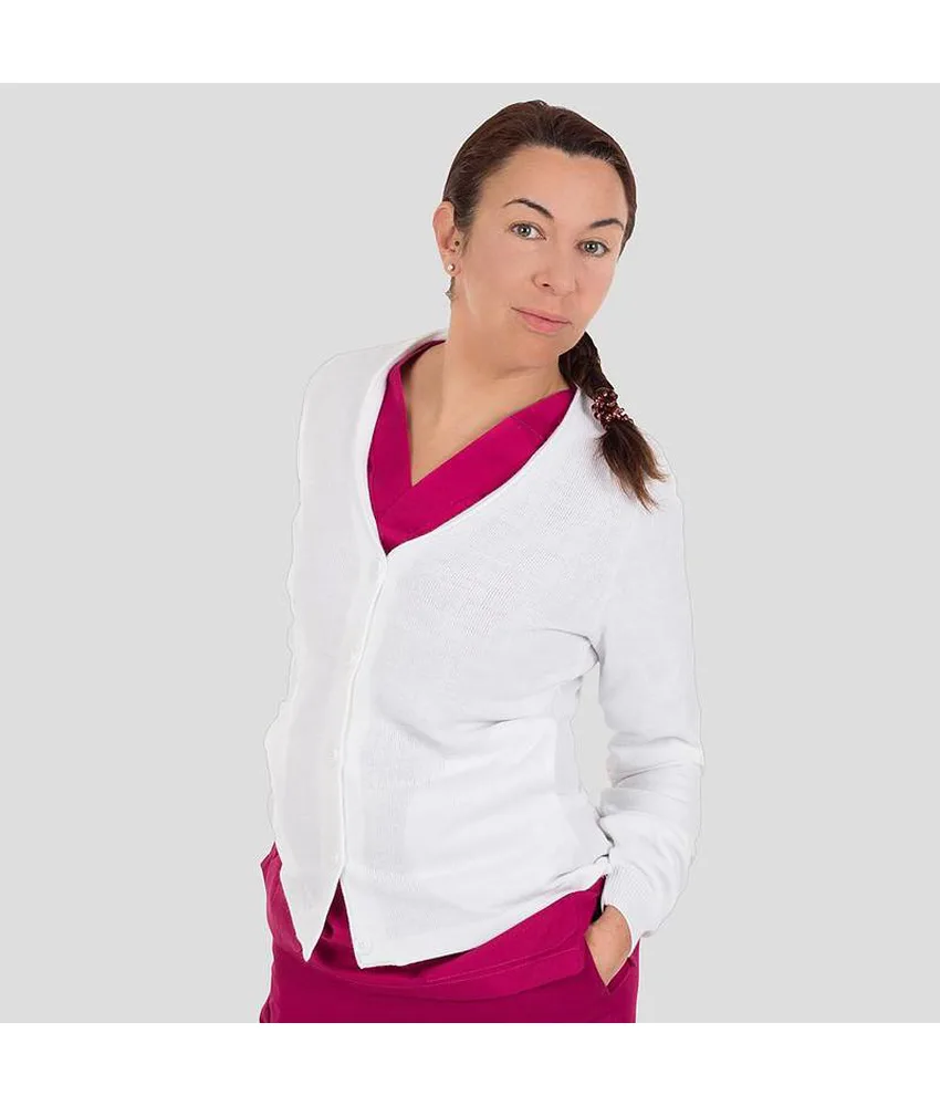 Cardigan donna tasca tagliato Garys