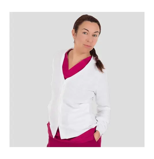 Cardigan donna tasca tagliato Garys