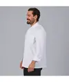 Chaqueta cocina unisex m/l sarga blanca "red line" Garys