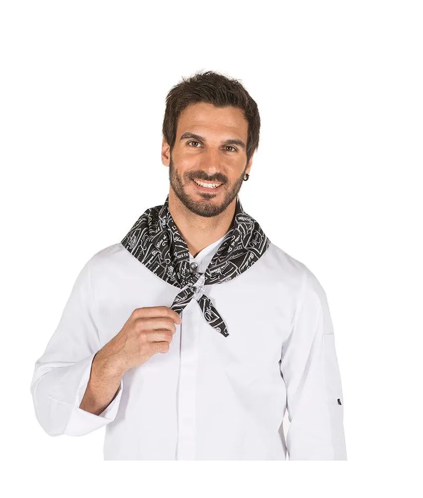 Chef's printed neckerchief Garys