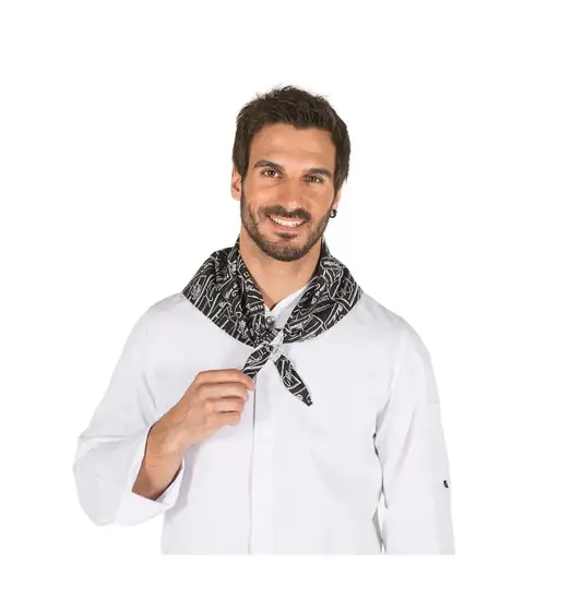 Chef's printed neckerchief Garys