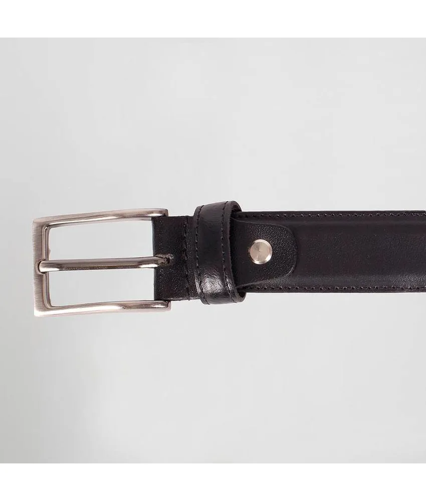 Cintura pelle Garys, larghezza di 3 cm