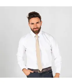 Cravatta con nodo slim iuta Garys
