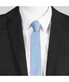 Cravatta senza nodo a lama stretta punti Garys