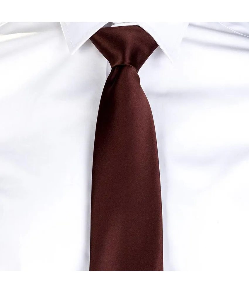 Cravatta s/nodo Garys, unisex - 100% poliestere RASO