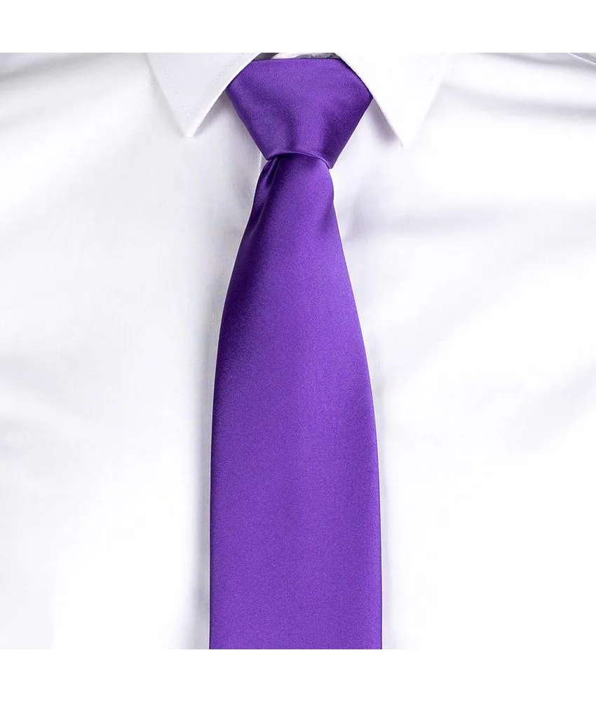 Cravatta s/nodo Garys, unisex - 100% poliestere RASO