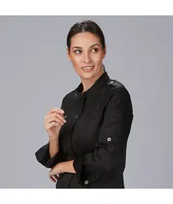 Giacca cucina donna raso cotone sola Garys