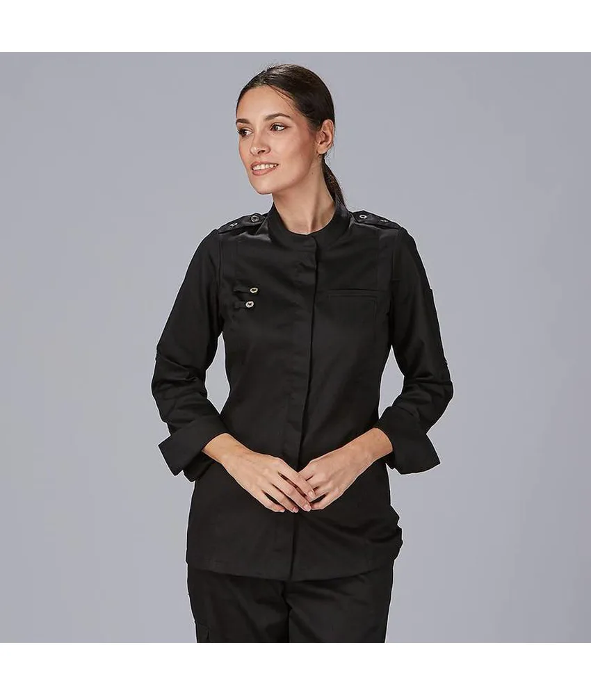 Giacca cucina donna raso cotone sola Garys