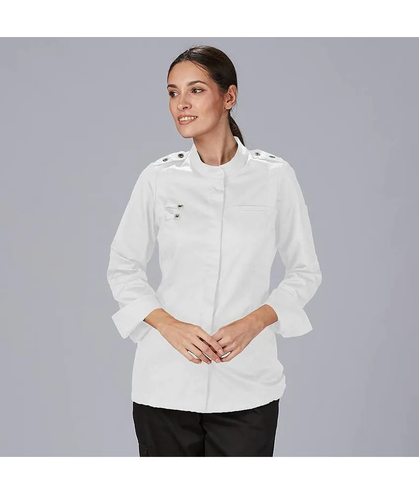 Giacca cucina donna raso cotone sola Garys