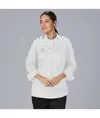 Giacca cucina donna raso cotone sola Garys