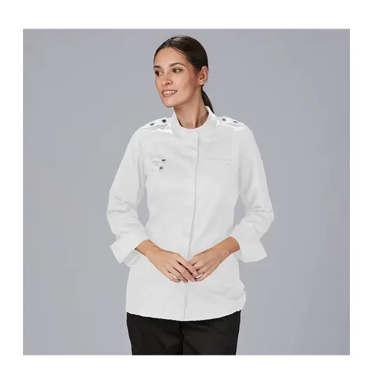 Giacca cucina donna raso cotone sola Garys