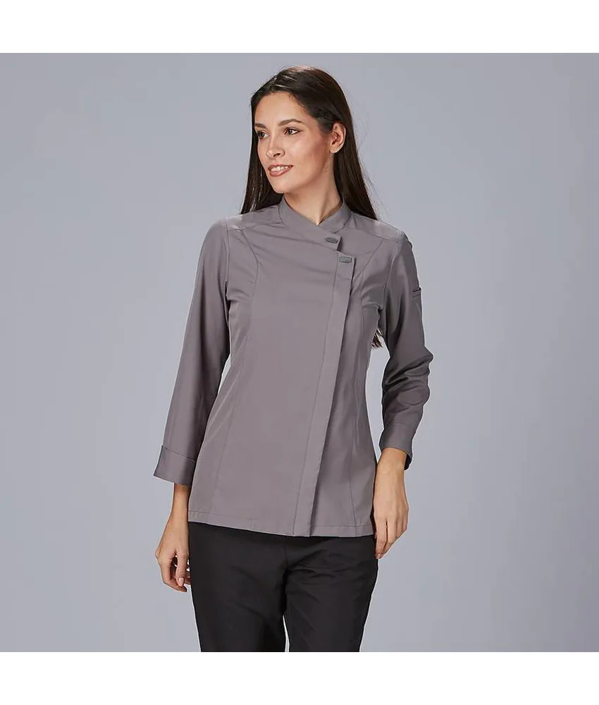 Giacca cucina donna tessuta Garys