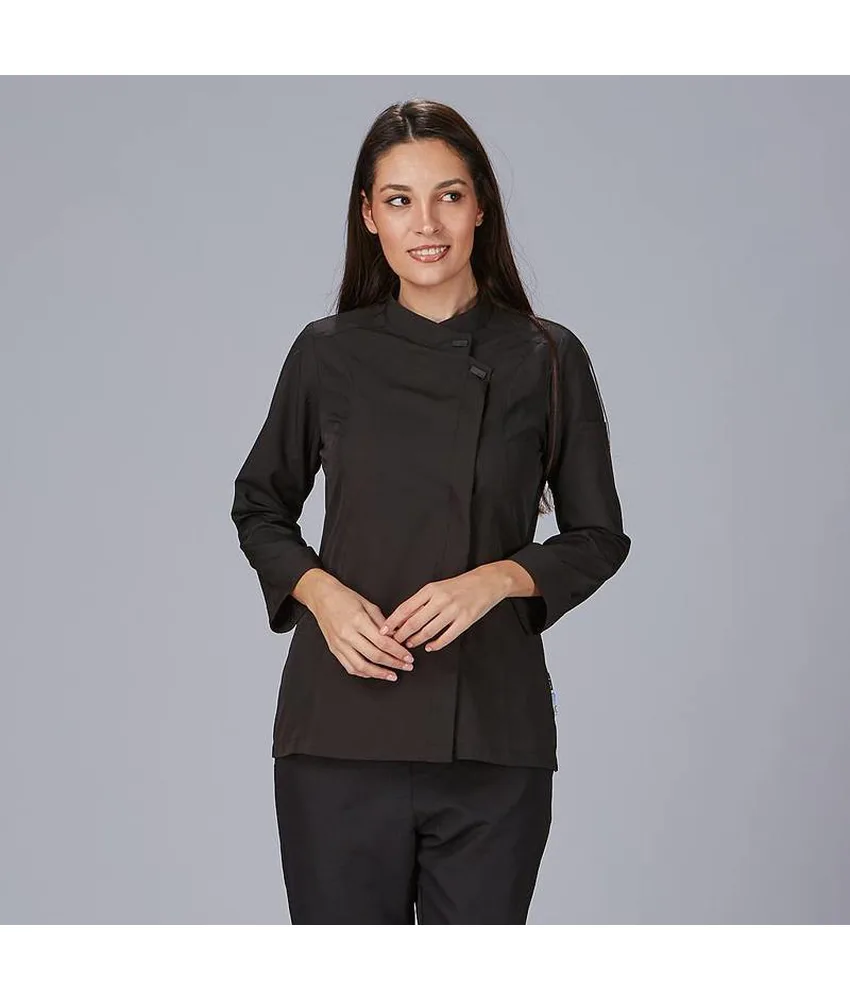 Giacca cucina donna tessuta Garys