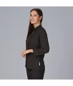 Giacca cucina donna tessuta Garys