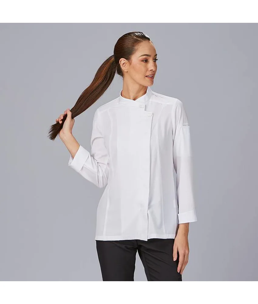 Giacca cucina donna tessuta Garys
