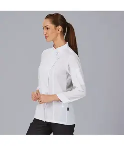 Giacca cucina donna tessuta Garys
