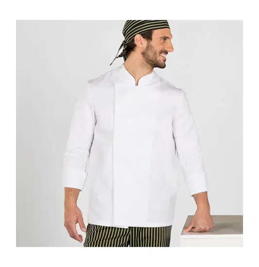 Giacca cucina m/l velcro Garys