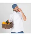 Giacca cucina unisex bottone foderato m/c bianca Garys