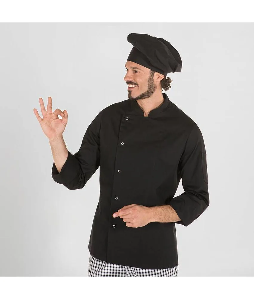 Giacca cucina unisex Garys Ortiz, tasca sulla manica sinistra