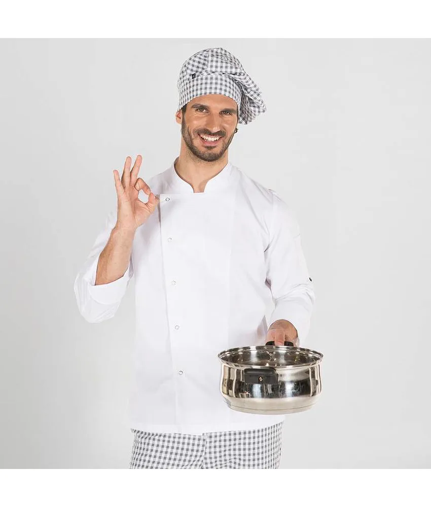 Giacca cucina unisex Garys Ortiz, tasca sulla manica sinistra